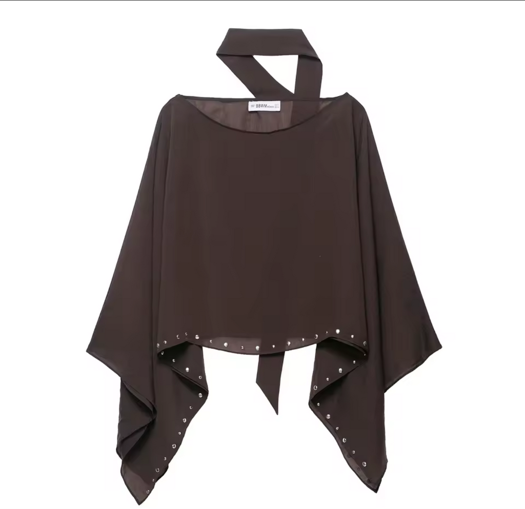 Poncho Terracota