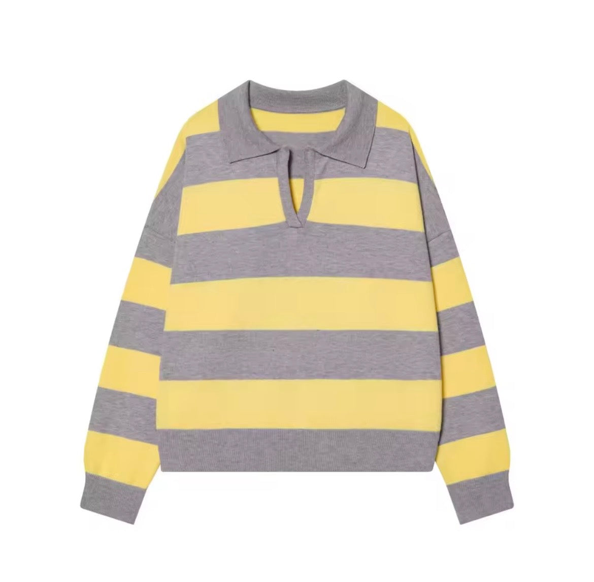 Polo Sweater Stripe