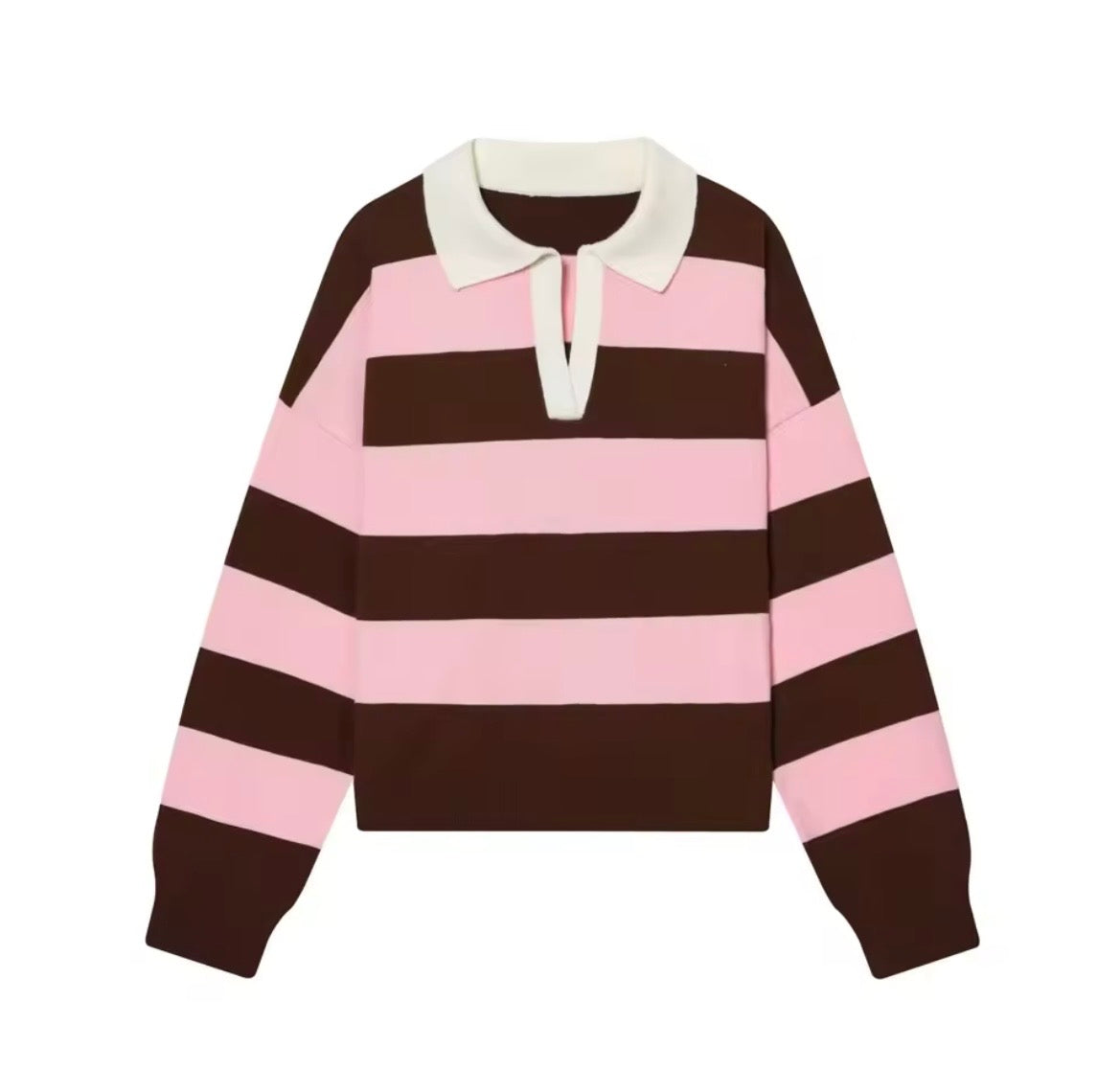 Polo Sweater Stripe