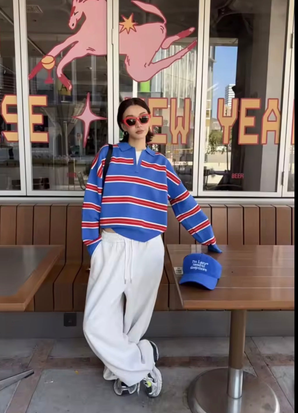 Polo Sweater Stripe