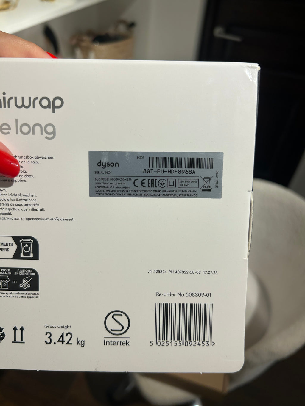 Dyson Airwrap Complete Long