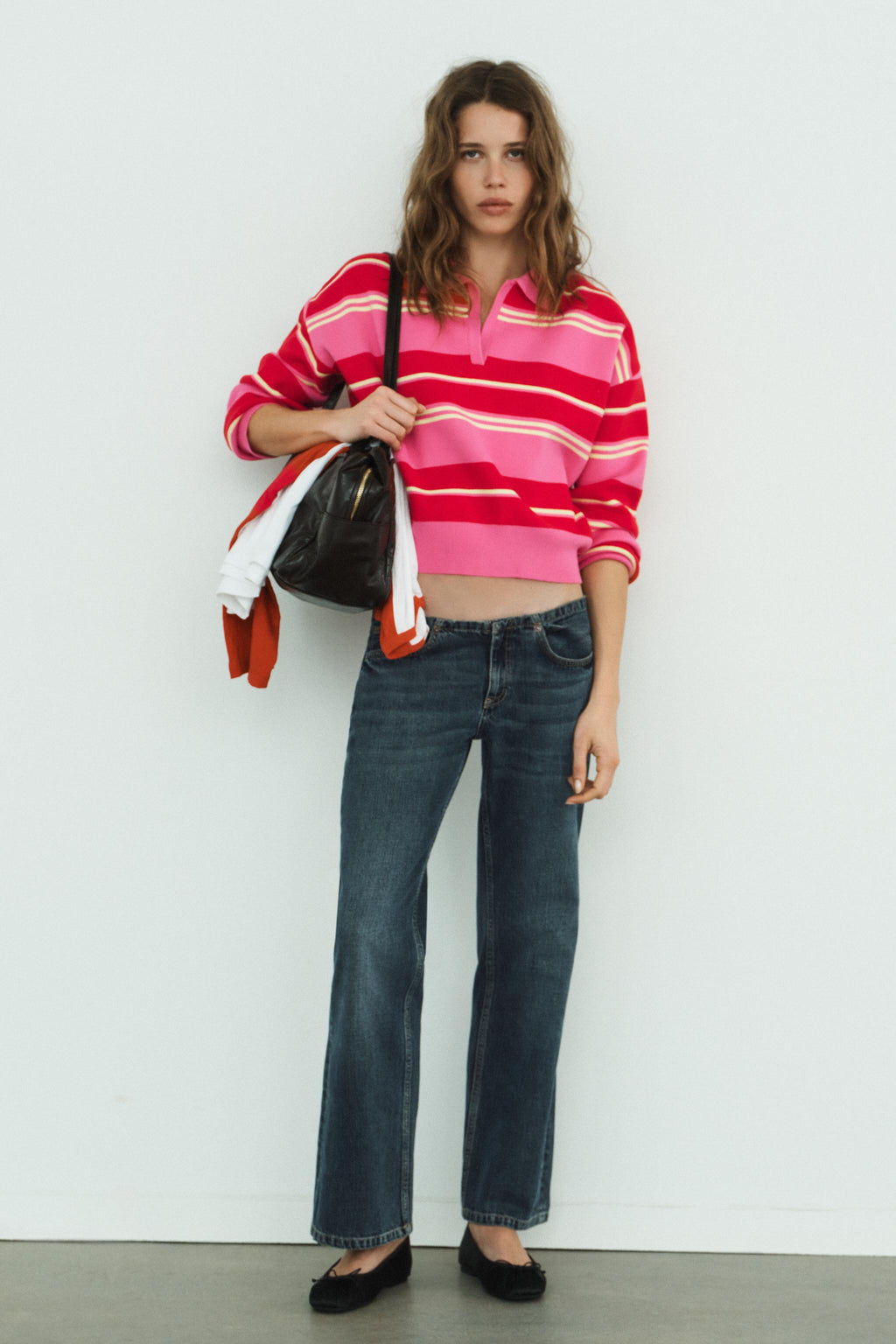 Polo Sweater Stripe